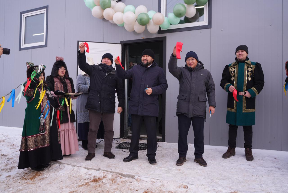 В селе Хатассы открыли новый убойный цех ООО «Багарах»